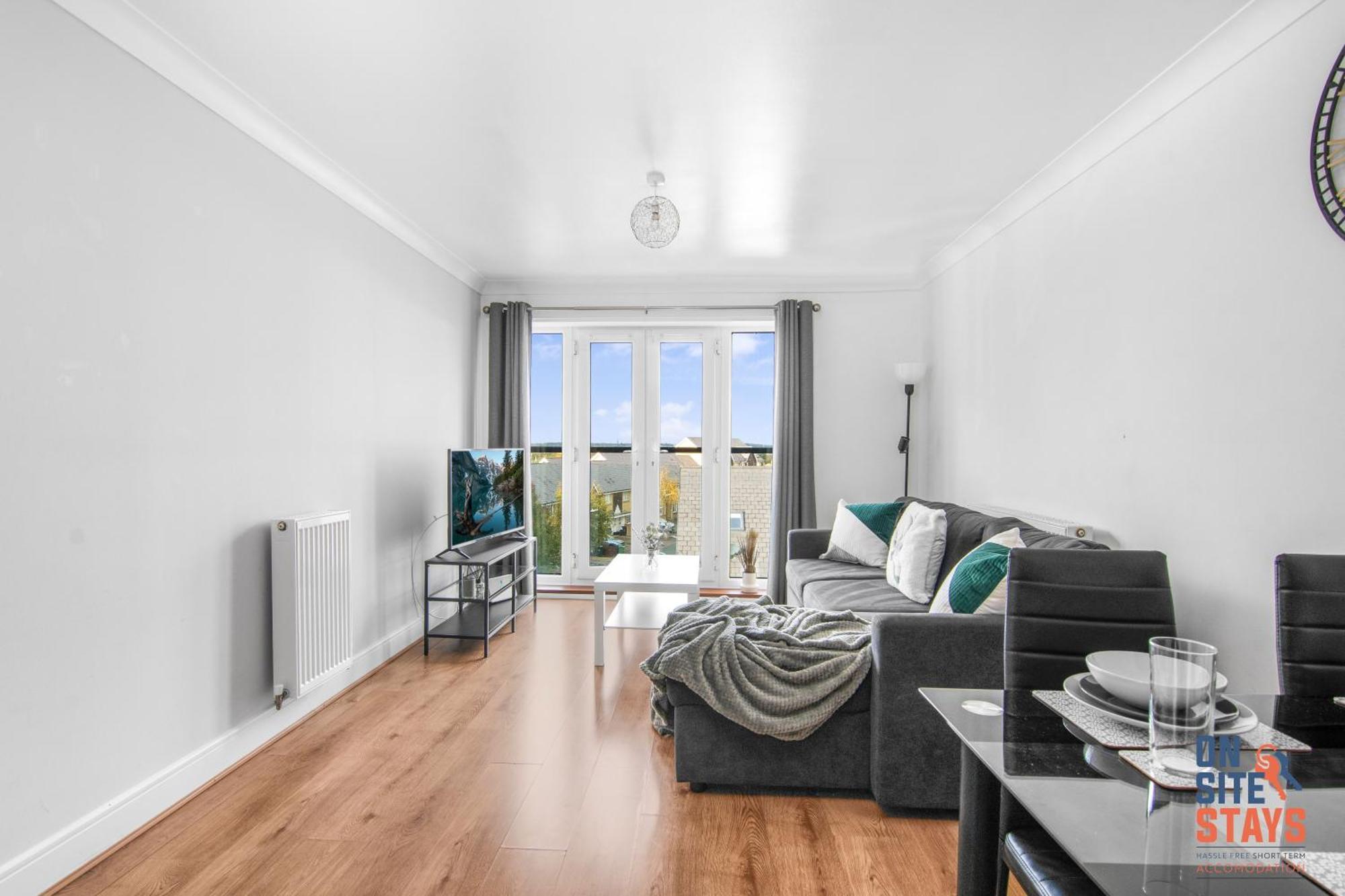 Onsitestays - Cosy 2-Bedroom Apartment With Free Parking, Wi-Fi & London Links Northfleet Exteriör bild